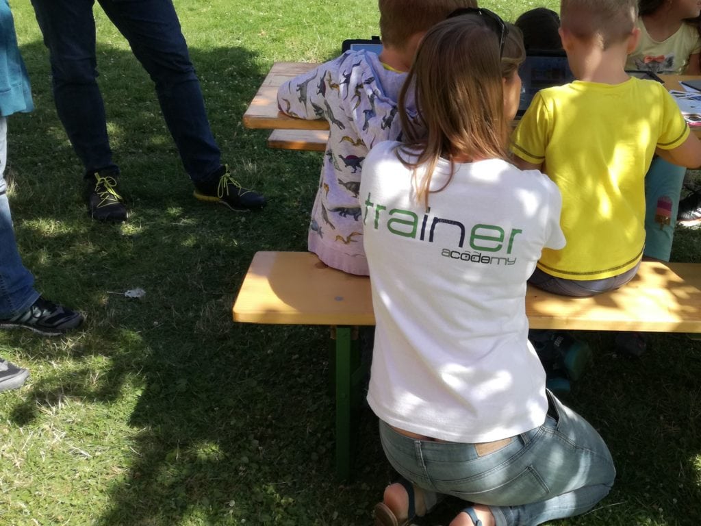 Programmieren auf der Wiese